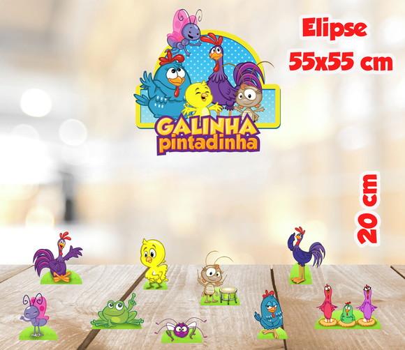 Display Galinha Pintadinha E Elipse 55x55