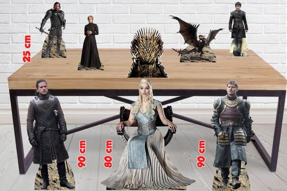 Display Game Of Thrones, Totem Enfeite de Aniversario