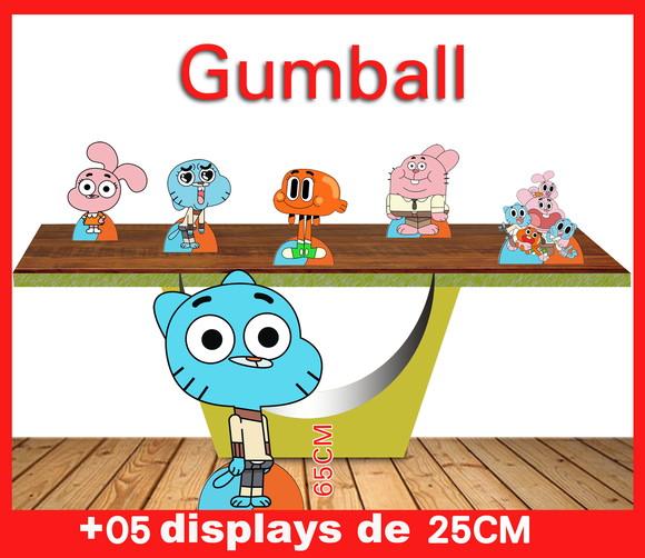 Display Gumball, Totem Enfeite De Aniversario