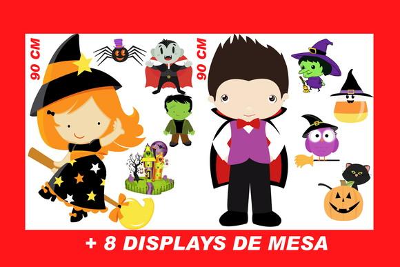 Display Halloween,totem Enfeite De Aniversario