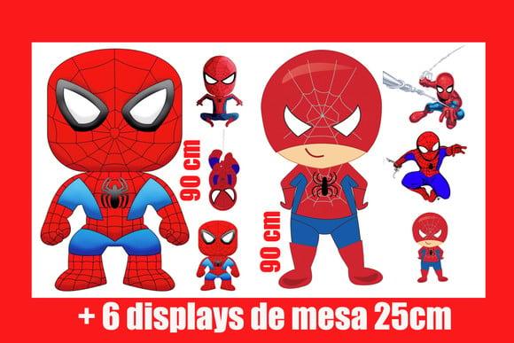 Display Homem Aranha Cut, Totem Enfeite De Aniversario