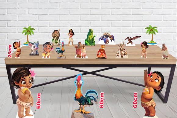 Display Moana Baby, Totem Enfeite De Aniversario