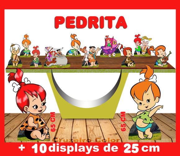 Display Pedrita , Totem Enfeite Para Festa