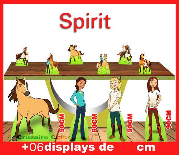Display Spirit versão, totem enfeite de aniversario