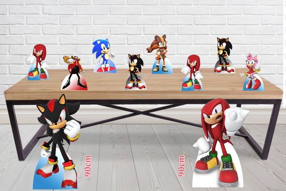 Display Super Sonic, Totem Enfeite De Aniversario