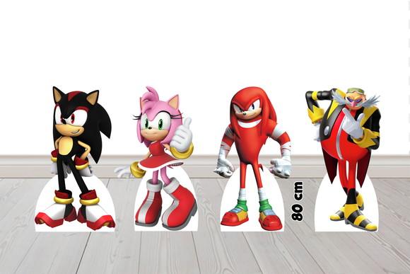 Display Super Sonic, Totem Enfeite de Aniversario
