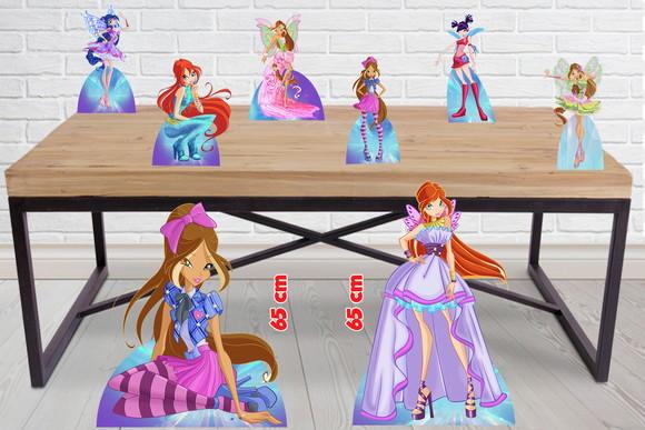 Display Winx, Totem Enfeite De Aniversario