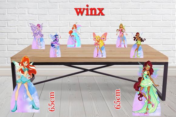 Display Winx Versão, Totem Enfeite De Aniversario
