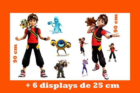Display Zak, Totem Enfeite De Aniversario