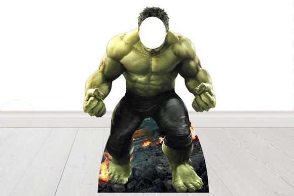 Displays Hulk para Tirar Foto
