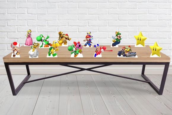 Displays para mesa Super Mario Bros