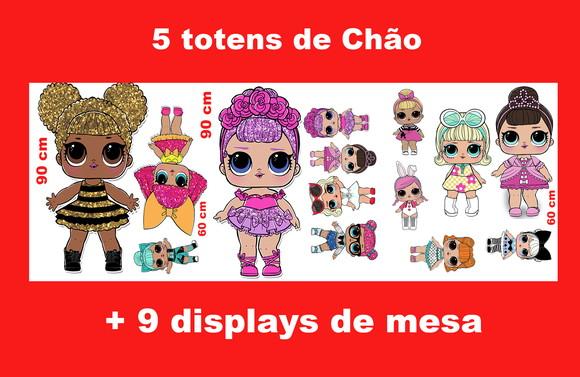 Kit Festa Lol Surprise E Displays De Mesa Para Festa
