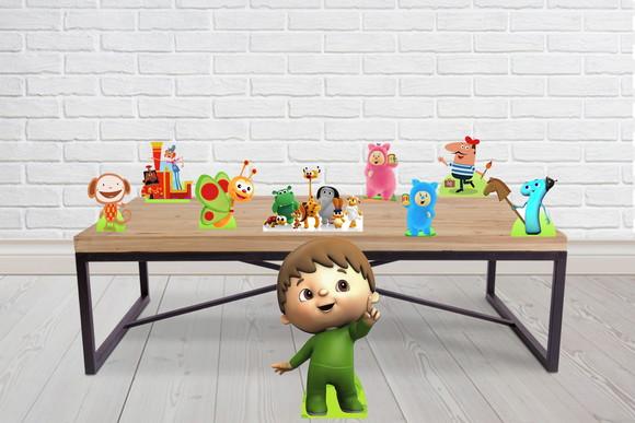 Kit Festa Totem Baby Tv E Displays De Mesa