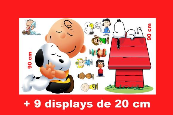Kit Festa Totem Snoopy E Displays De Mesa
