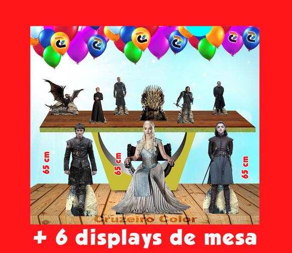 Kit Totem De Chão Game Of Thrones E Displays De Mesa