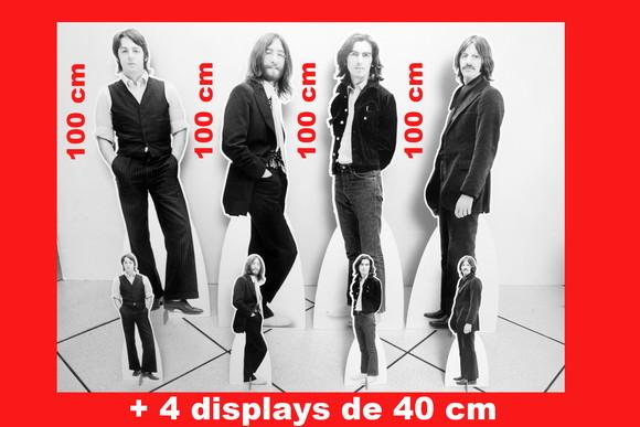 Kit Totem De Chão The Beatle.s e Displays De Mesa