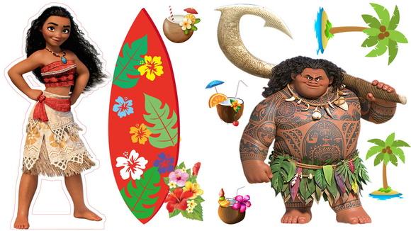 Kit Totem Displays Moana De Chão E Mesa