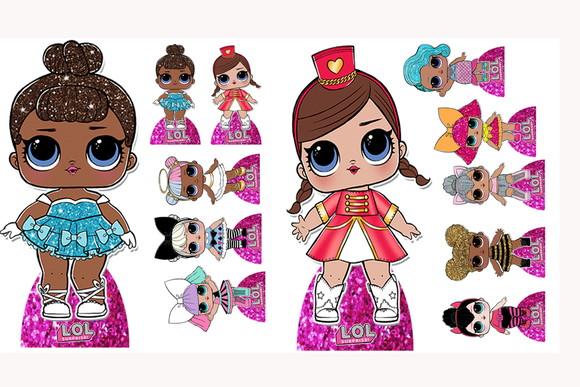 Kit Totem Festa Lol Surprise E Displays De Mesa