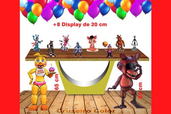 Kit Totem Five Night Baby E Displays De Mesa