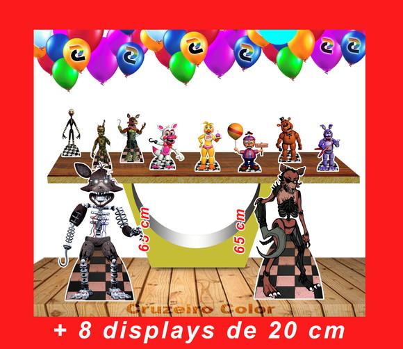 Kit Totem Five Night At Freddy's E Displays De Mesa