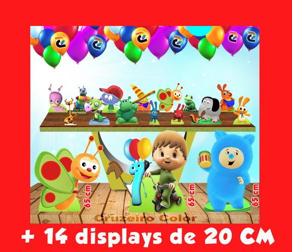 Kit Totens De Chão Baby Tv E Displays De Mesa