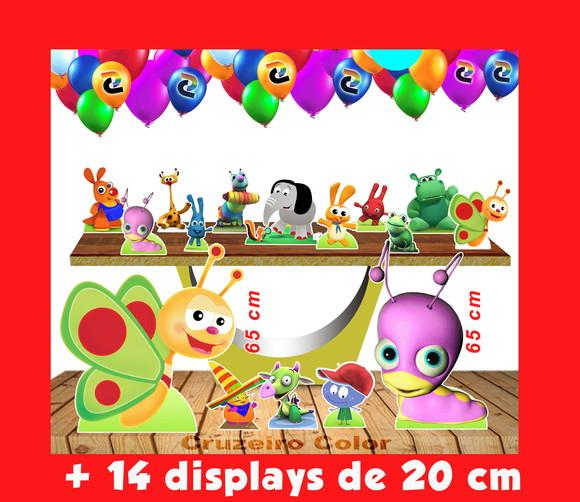 Kit Totens De Chão Baby Tv E Displays De Mesa