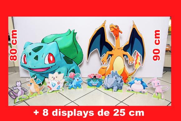 Kit Totens De Pokemon E Displays De Mesa