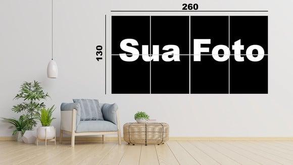 Painel De Foto Grande Personalizado Para Parede Com Sua Foto