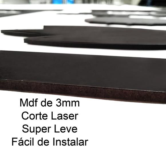 Quadro Mandala Fases Da Lua Mdf Vazado 5 peças 30x30