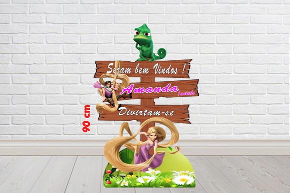 Sinalização Rapunzel Totem
