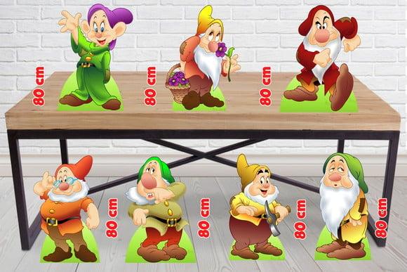 Totem 7 Anões Branca de Neve