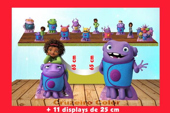 Totem Cada Um Na Sua Casa e Dsiplays de mesa
