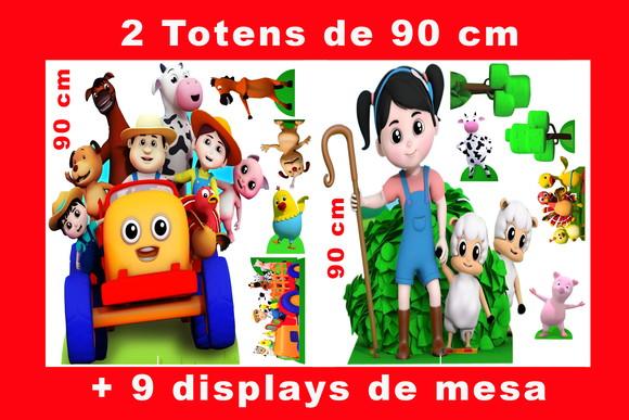 Totem Chão Farmees E Displays De Mesa