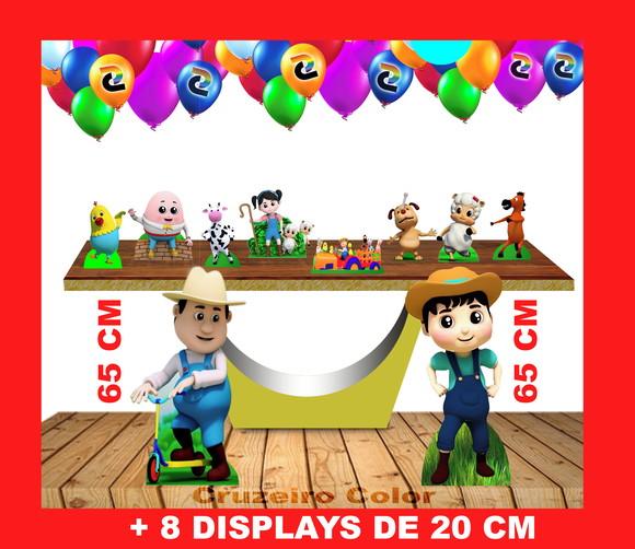 Totem Chão Farmees E Displays De Mesa 65 Cm E 20 Cm
