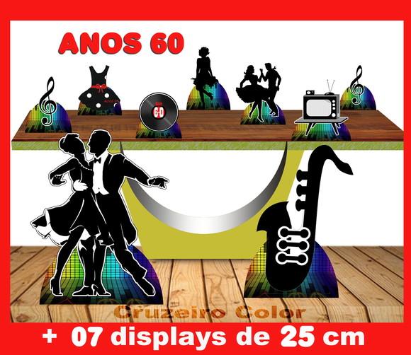Totem De Chão Anos 60, Display De Mesa