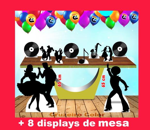 Totem de Chão Anos 60 e Displays de Mesa