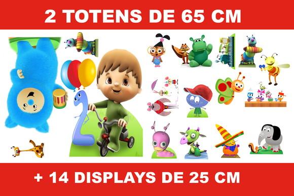 Totem De Chão Baby Tv E Displays De Mesa