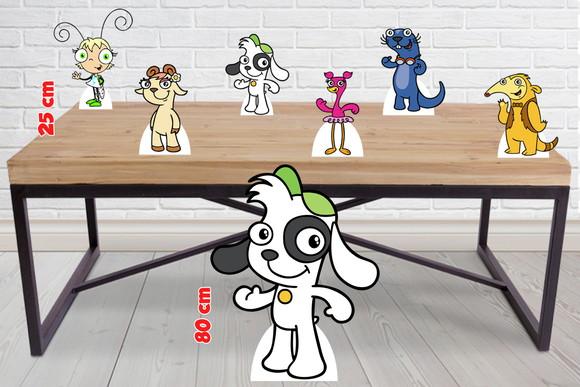 Totem de chão DOKI e Displays de mesa