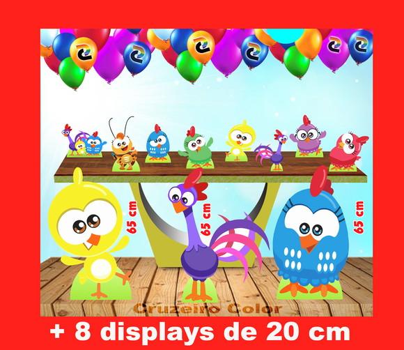 Totem De Chão Galinha Pintadinha Cut E Displays De Mesa
