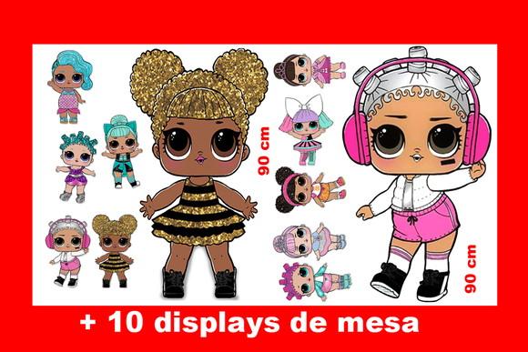 Totem De Chão Lol Surprise E Displays De Mesa