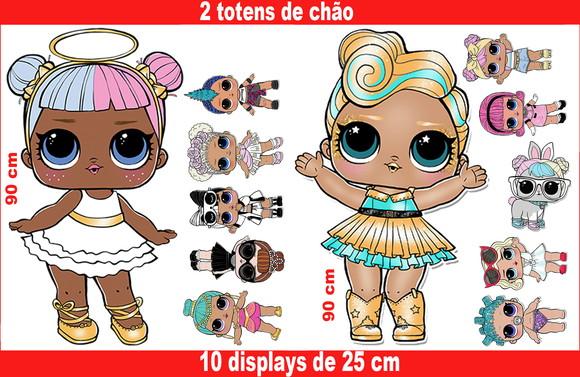 Totem De Chão Lol Surprise E Displays De Mesa