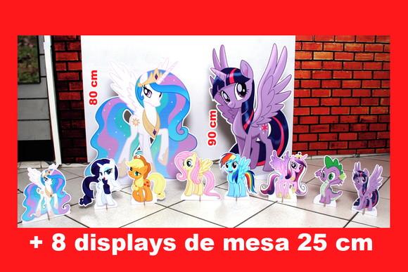 Totem de chão Little Pony e Displays de mesa