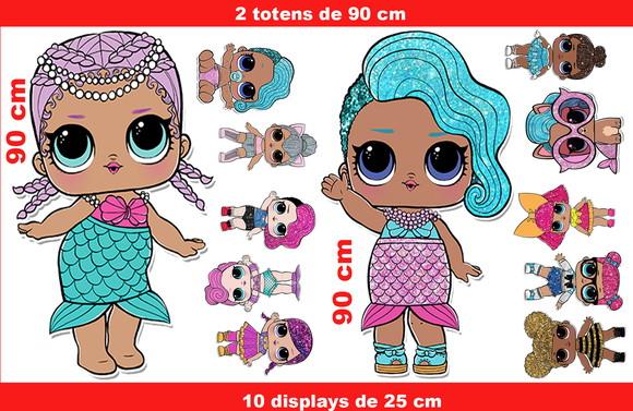 Totem De Chão Lol Surprise E Displays De Mesa