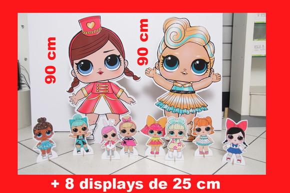 Totem De Chão Lol Surprise E Displays De Mesa