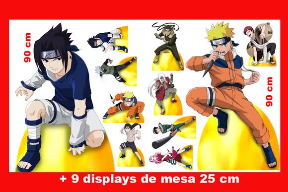 Totem De Chão Naruto E Displays De Mesa