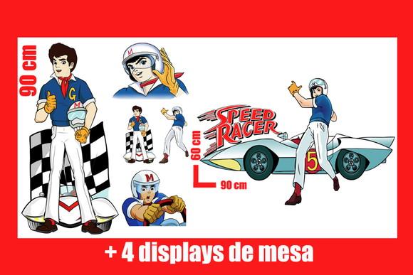 Totem De Chão Speed Racer E Displays De Mesa