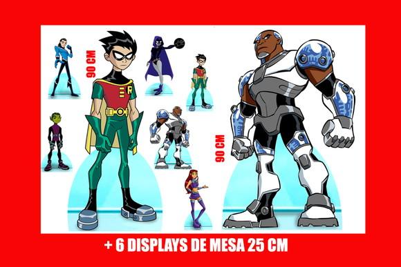 Totem De Chão Titans E Displays De Mesa