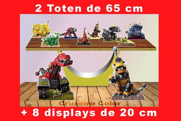 Totem Displays de Mesa Dinotrux