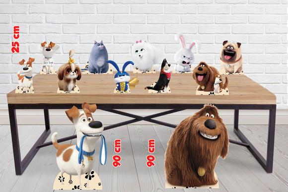 Totem Filme Pets 90 Cm, Enfeite De Aniversario
