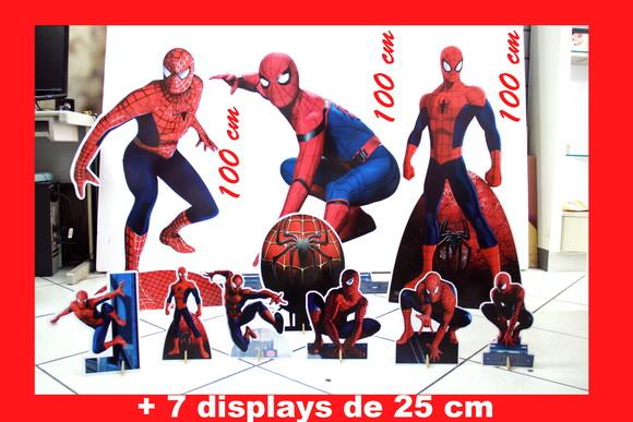 Totem Kits Homem Aranha De Chão E Displays De Mesa